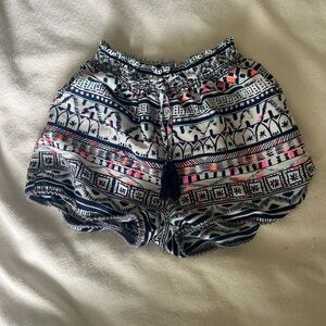 Patterned Girl's Shorts